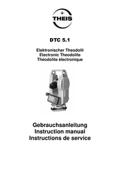 THEIS DTC 5.1 Instructions De Service