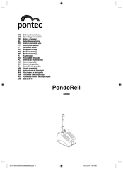 Pontec PondoRell 3000 Notice D'emploi