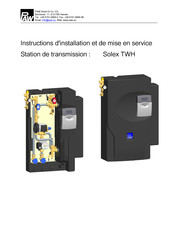 PAW Solex TWH Instructions D'installation