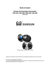 SunSun CW-110 Mode D'emploi