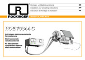 Rockinger ROE 70844 C Instructions De Montage Et D'utilisation