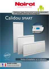 Noirot Calidou SMART 750W Notice D'installation Et D'utilisation
