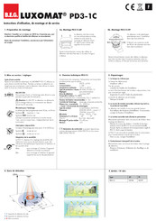 B.e.g. Luxomat PD3-1C Instructions D'utilisation, De Montage Et De Service