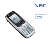 NEC e228 Manuel D'utilisation