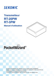 Sekonic PocketWizard RT-3PW Manuel D'utilisation