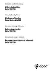 Eneo VHL Série Instructions De Montage Et De Service