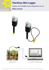 PlantCare Mini-Logger Mode D'emploi