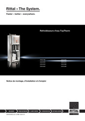 Rittal TopTherm 3335.850 Notice De Montage, D'installation Et D'emploi