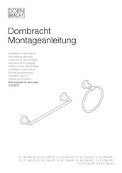 Dornbracht 83 080 892-FF Instructions De Montage