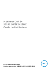 Dell SE2422H Guide De L'utilisateur