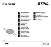 Stihl ALM 030 Manuel D'utilisation