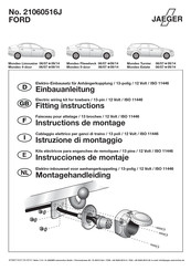 Jaeger 21060516J Instructions De Montage