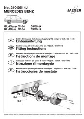 Jaeger 21040514J Instructions De Montage