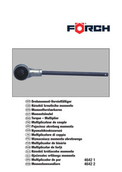 Forch 4642 1 Mode D'emploi