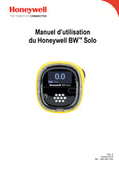 Honeywell BW Solo Manuel D'utilisation