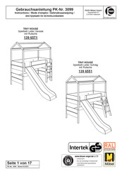 PAIDI TINY HOUSE 139 6571 Mode D'emploi