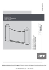 BFT PRIVEE Instructions D'utilisation Et D'installation