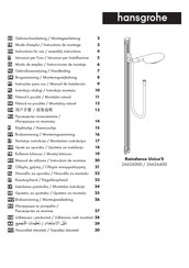 Hansgrohe Raindance Unica'S 26626400 Mode D'emploi / Instructions De Montage