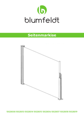 Blumfeldt 10028015 Manuel D'installation