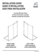 AE Bath SK-C-6034-R Guide D'installation