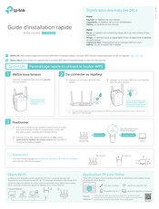 TP-Link TL-WA855RE Guide D'installation Rapide