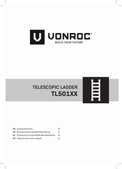 VONROC TL501XX Traduction De La Notice Originale