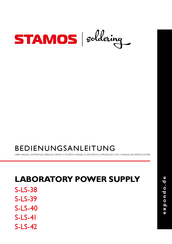 STAMOS S-LS-42 Manuel D'utilisation