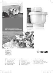 Bosch MUM46 Série Mode D'emploi