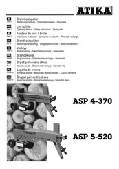ATIKA ASP 5-520 Instructions D'utilisation