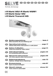 Selve i-R Marki Solar WS Notice D'utilisation