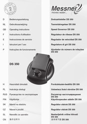 Messner DS 350 Instructions D'utilisation