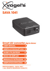 Vogel's SAVA 1041 Guide Utilisateur