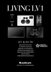 Audio Pro LIVING LV1-TX Manuel D'utilisation
