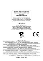Ravaglioli RAV4650 Traduction Des Instructions Originales