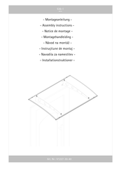 Schulte V1227-30-40 Notice De Montage