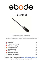 Ebode IR Link M Guide De L'utilisateur