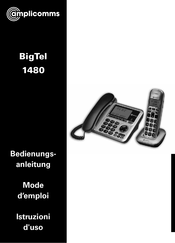 Amplicomms BigTel 1480 Mode D'emploi