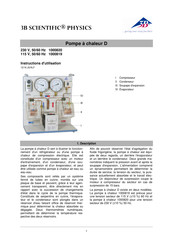 3B SCIENTIFIC PHYSICS 1000820 Instructions D'utilisation