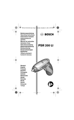 Bosch PSR 200 LI Instructions D'emploi