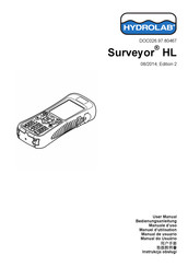 HYDROLAB Surveyor HL Manuel D'utilisation