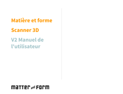 Matter and Form V2 Manuel De L'utilisateur