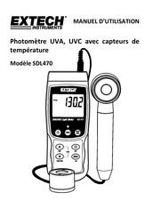 Extech Instruments SDL470 Manuel D'utilisation