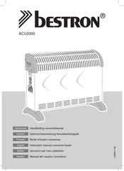 Bestron ACV2000 Mode D'emploi