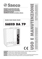 Saeco DA 7P Mode D'emploi Et D'entretien