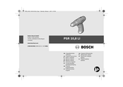 Bosch PSR 10,8 LI Notice Originale