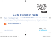 Alcatel Onetouch D820X Guide D'utilisation Rapide