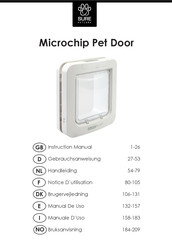 SURE petcare Microchip Pet Door Notice D'utilisation