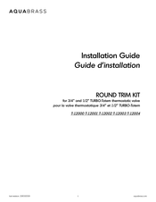 aquabrass TURBO TOTEM T-12000 Guide D'installation