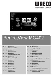 Waeco PerfectView MC402 Guide De Démarrage Rapide