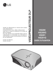 LG HS201G.AEU Guide D'utilisation